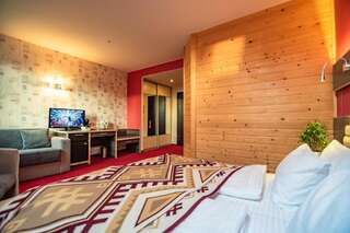 Отель F&B Spa Resort (ex. Fomich Hotel) Буковель Двухместный номер с 1 кроватью - Мансарда-9